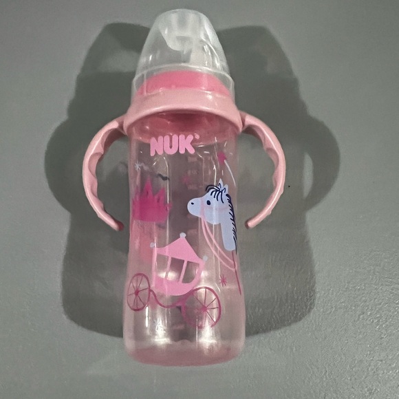 5/$25 Pink NUK Sippy Cup with Unicorn Design - Picture 5 of 7